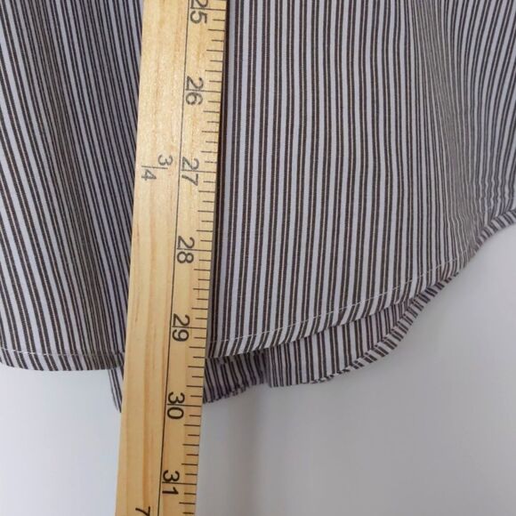 Men's Bundle Lot of 4 Long Sleeve Dress Shirts Medium Chaps Joseph Abboud - Picture 5 of 16